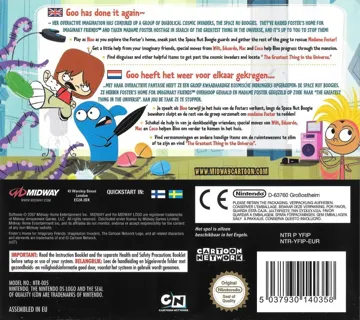 Foster's Home for Imaginary Friends - Imagination Invaders (Europe) box cover back